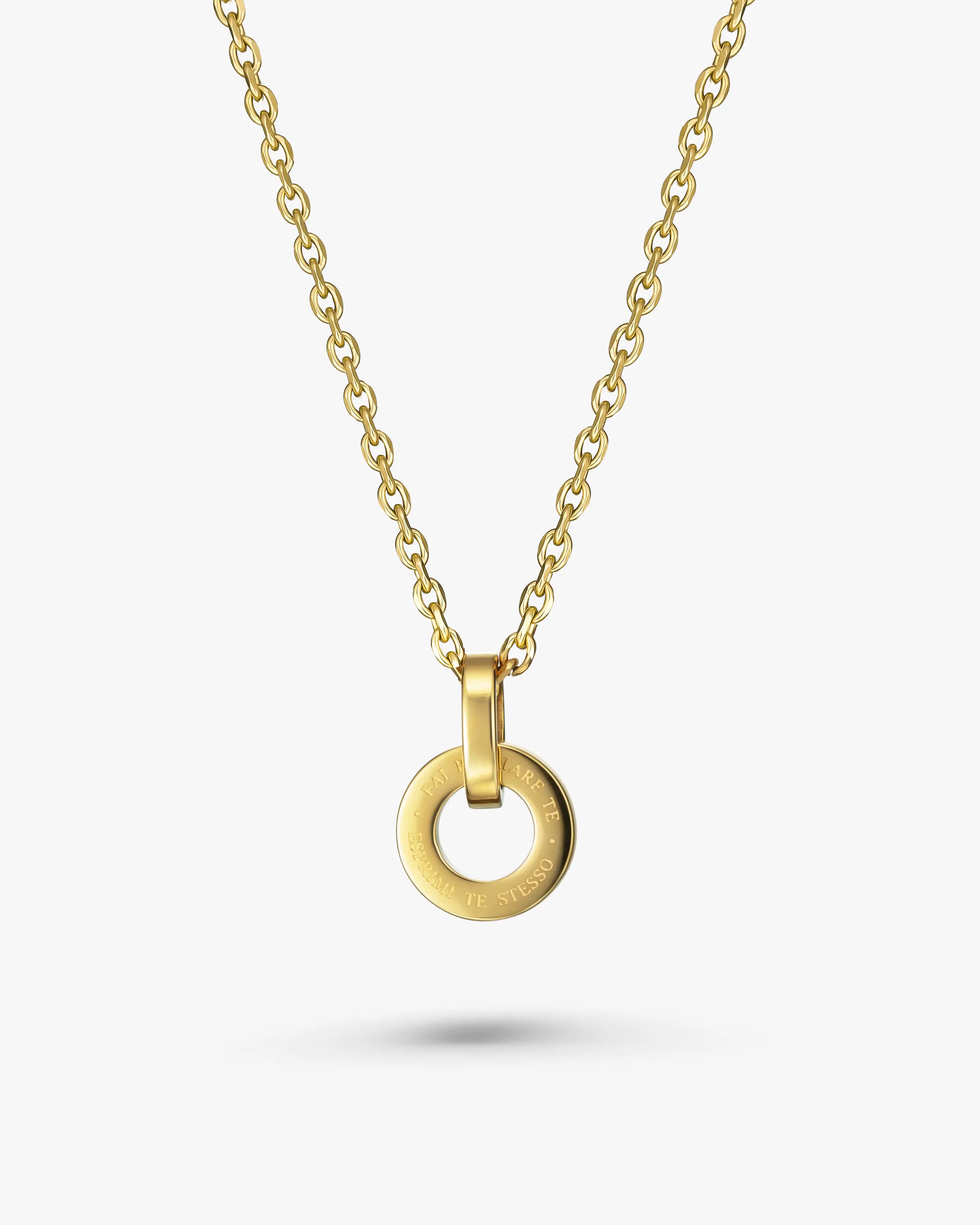 316L circle necklace #N82 – LOSE FORD 316L circle necklace #N82 – LOSE FORD