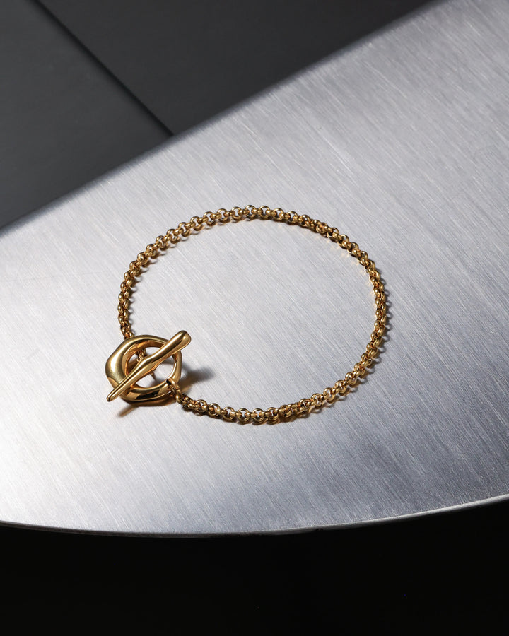 316L irregular circle OT bracelet #B67
