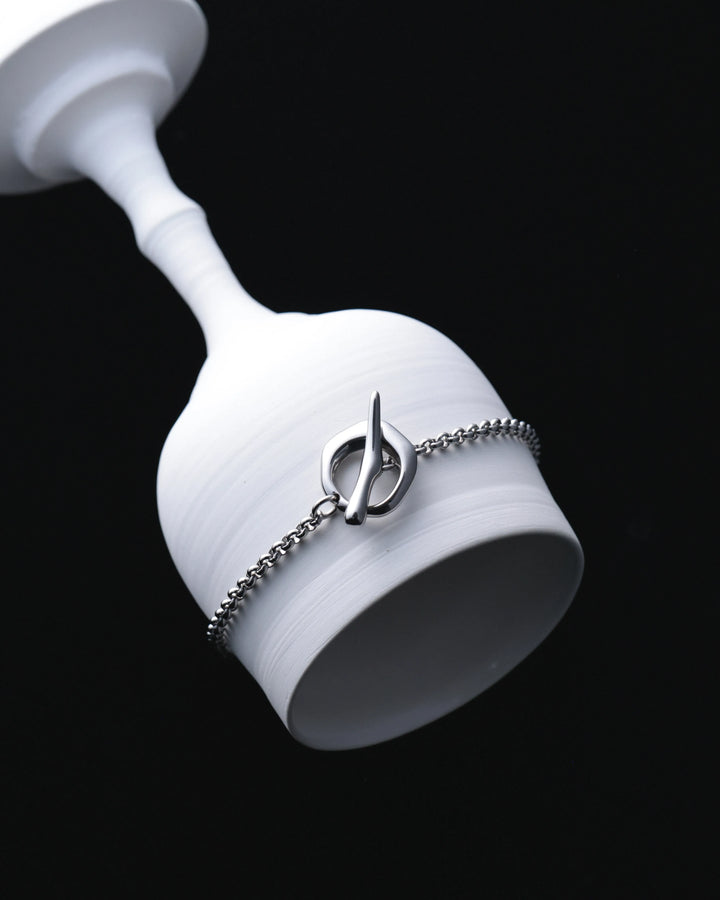316L irregular circle OT bracelet #B67