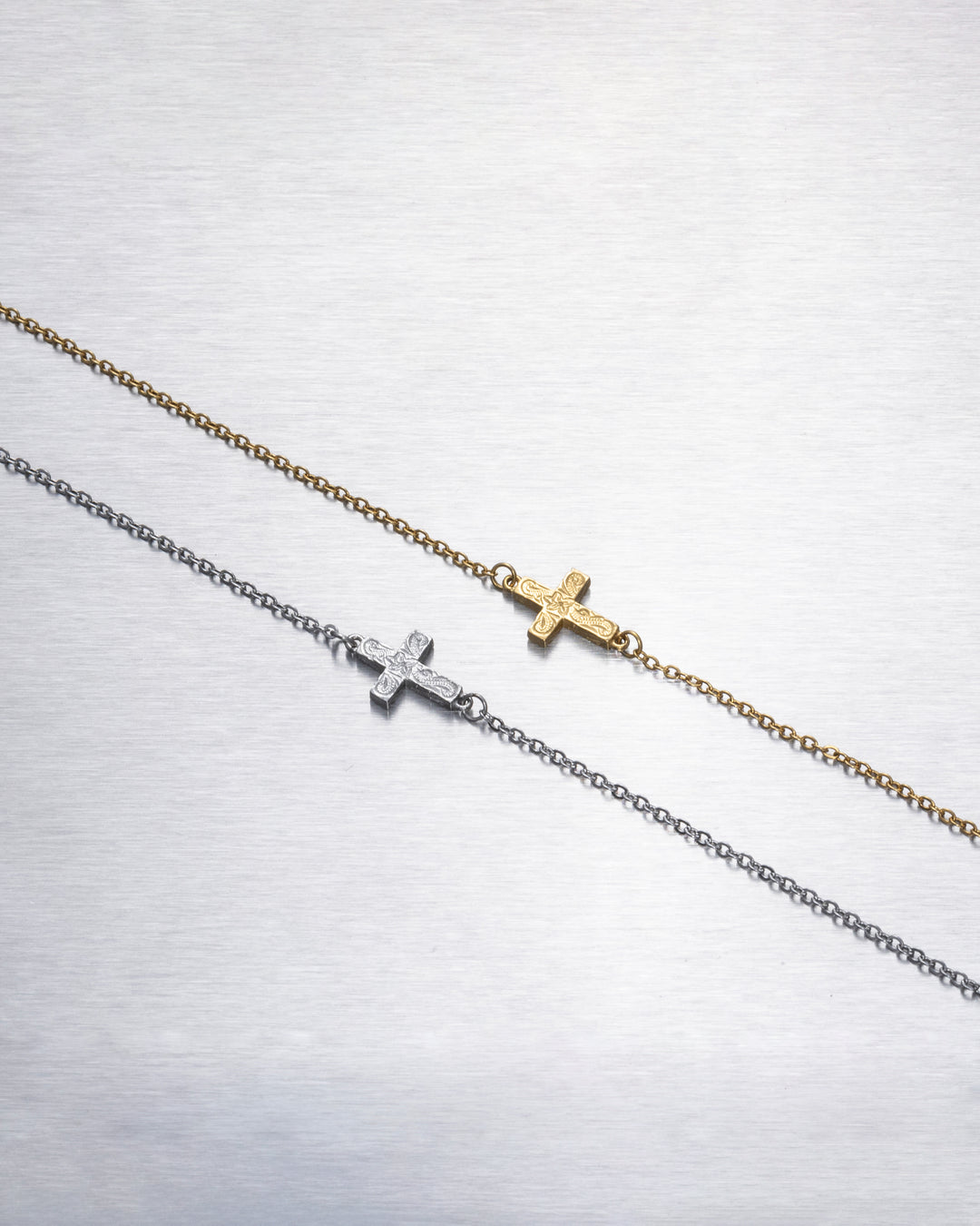 316L hawaiian cross anklet #B22