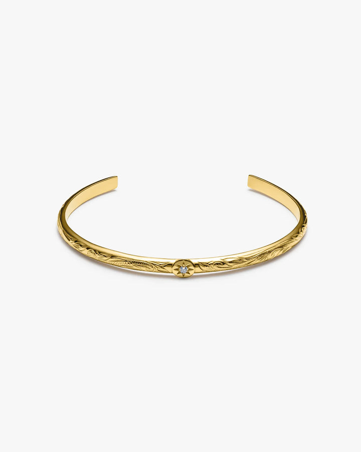 316L hawaiian sun bangle #B26