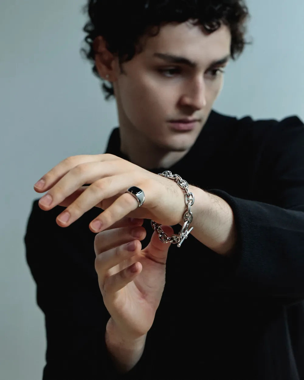 316L anchor bracelet (10mm ) #B34