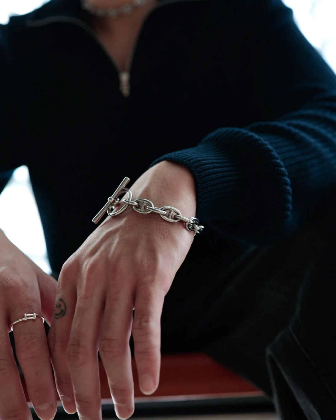 316L anchor bracelet (10mm ) #B34