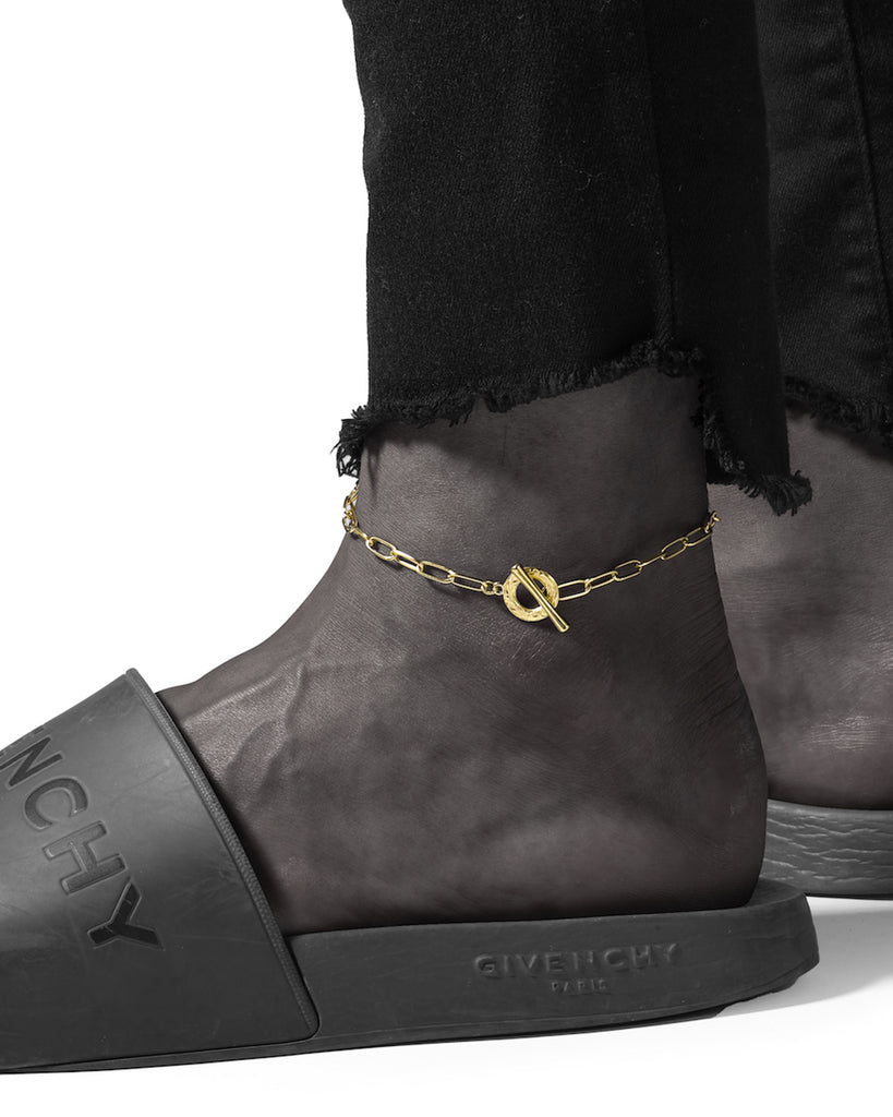 316L hawaiian ot anklet #B38 – LOSE FORD