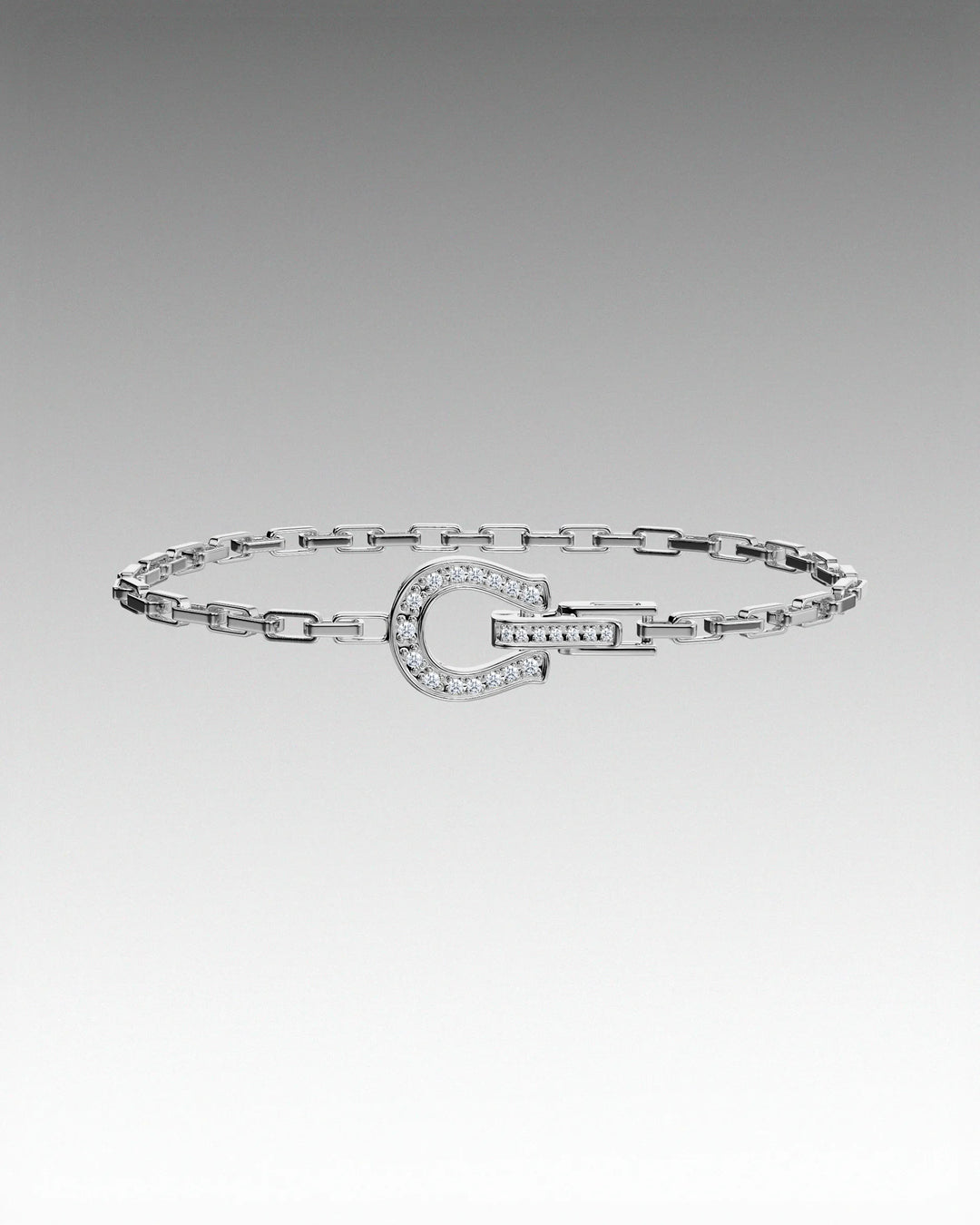 s925 horseshoe chain bracelet #B50