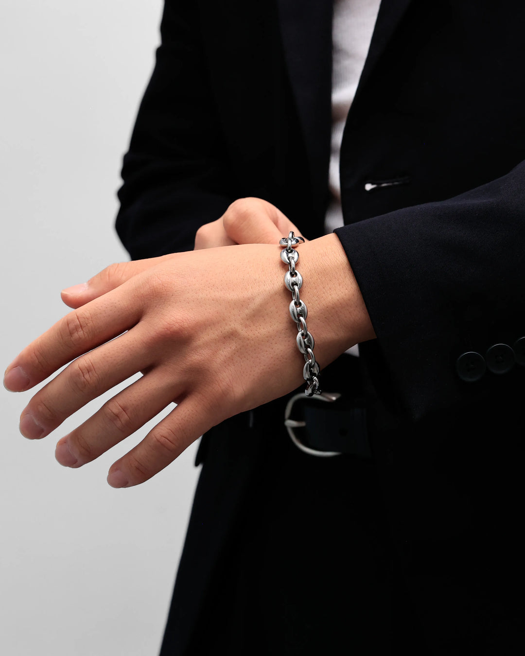316L Arc chain bracelet #B63