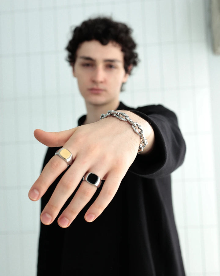 316L spiky chain bracelet #B64