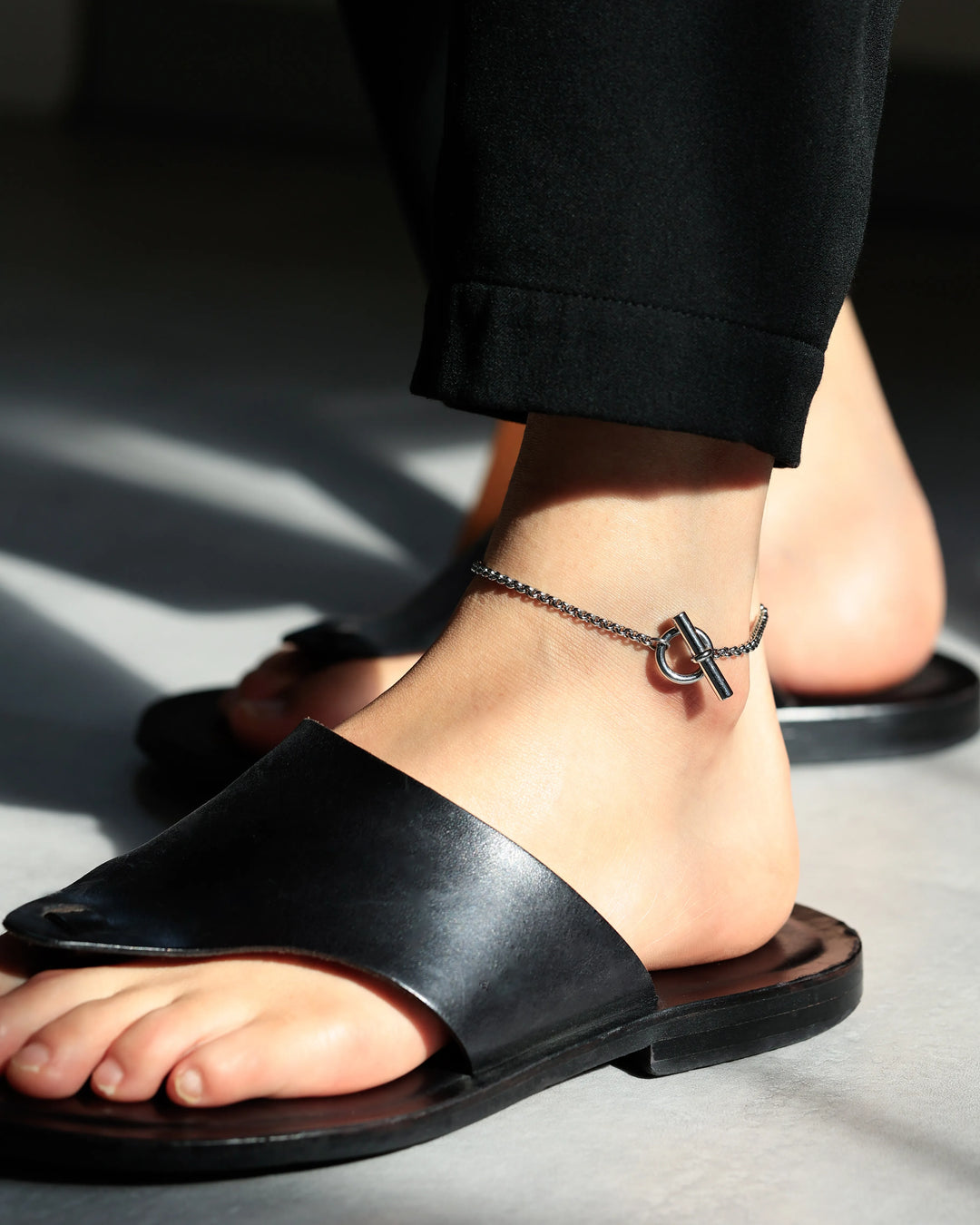 316L ot chain anklet #B65