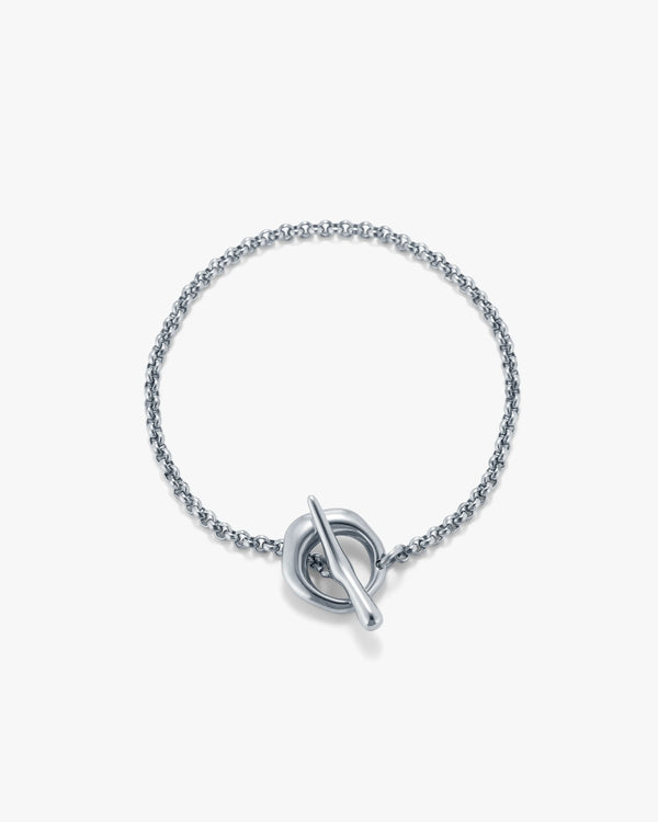 316L irregular circle OT bracelet #B67
