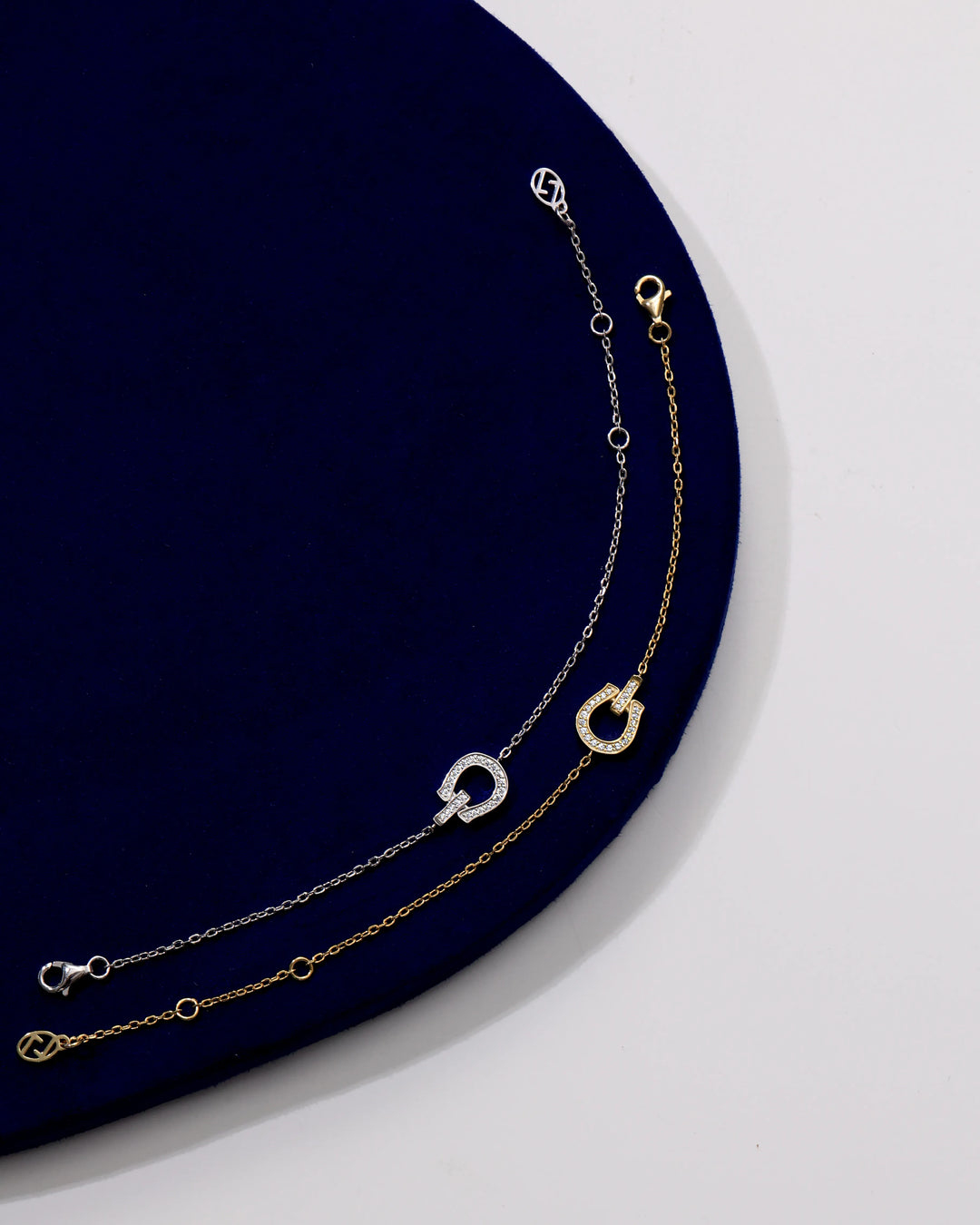 s925 compact horseshoe bracelet #B71