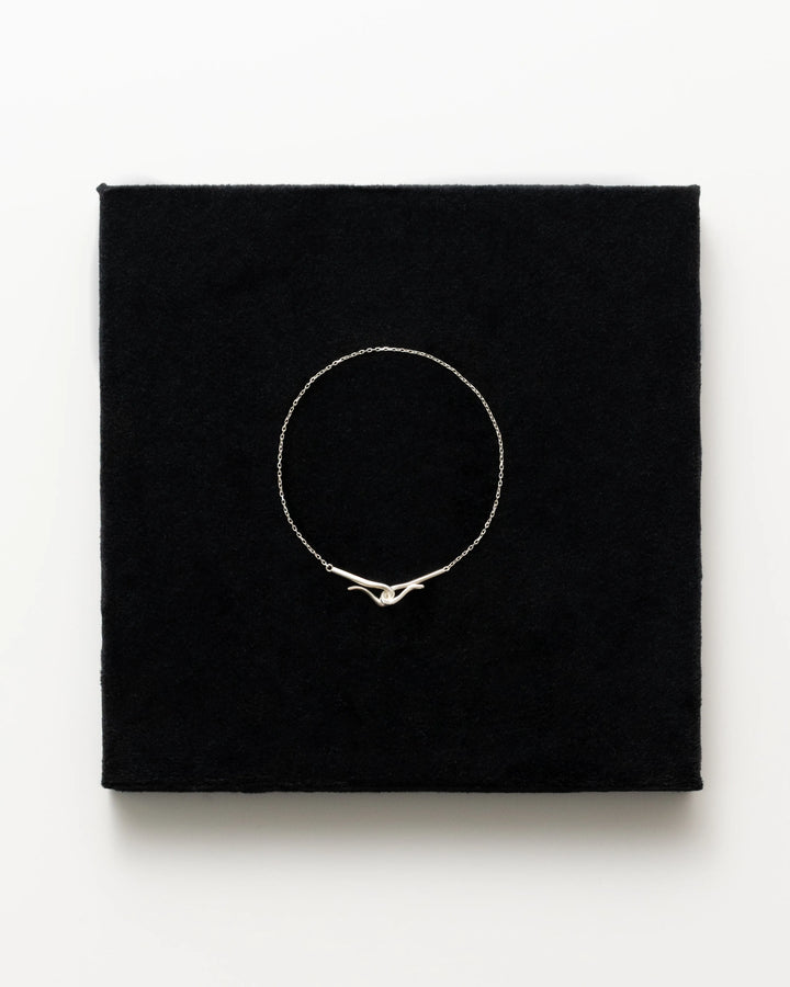 s925 double hook bracelet #B73