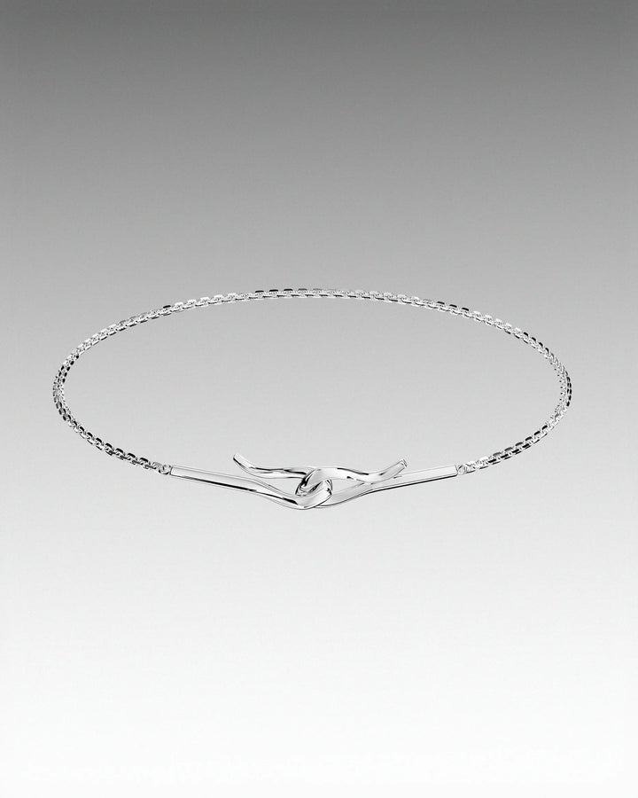s925 double hook bracelet #B73
