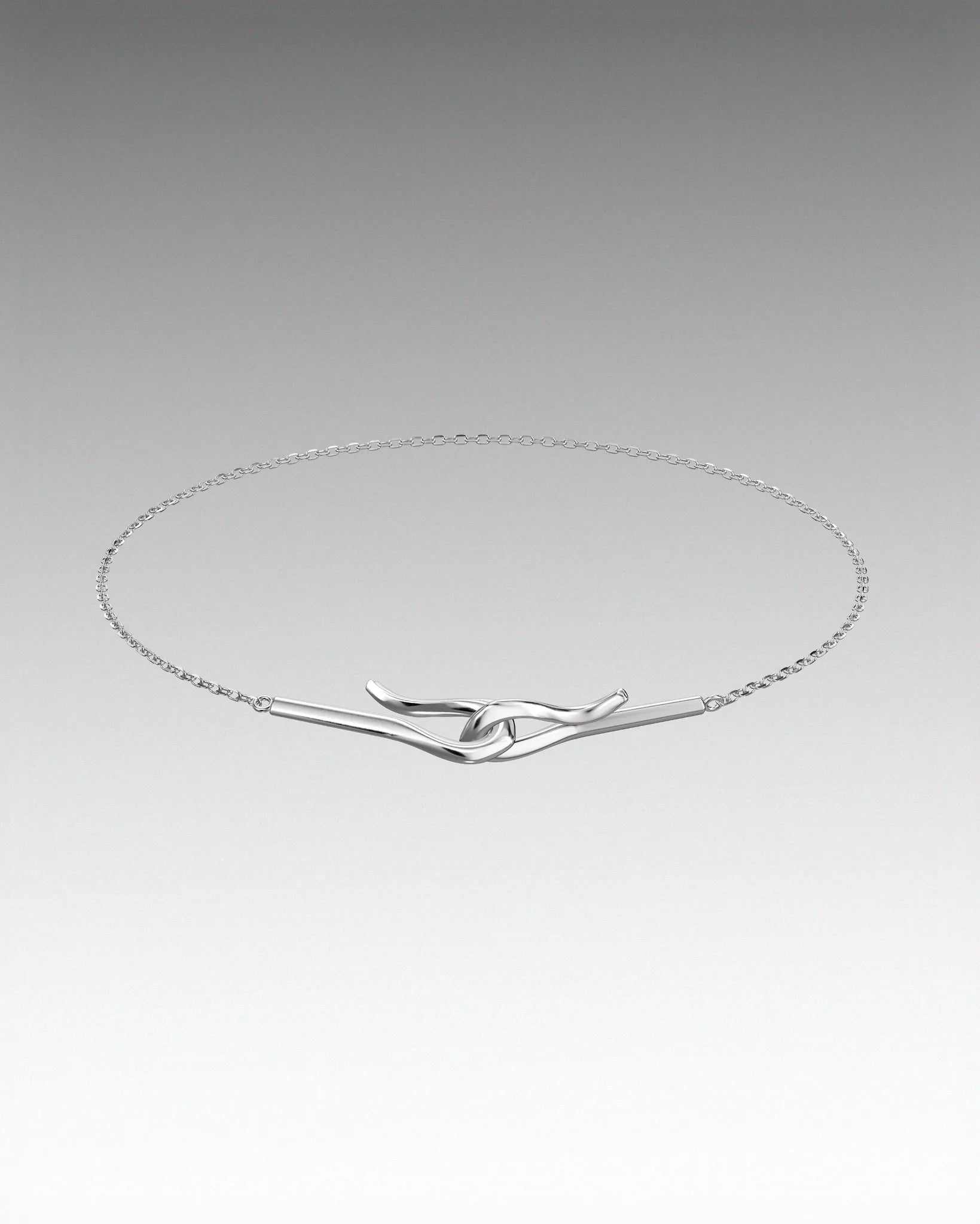 s925 double hook bracelet #B73