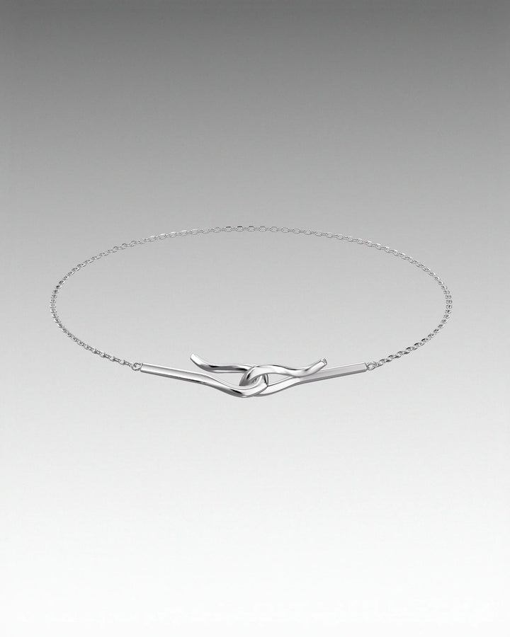 s925 double hook bracelet #B73