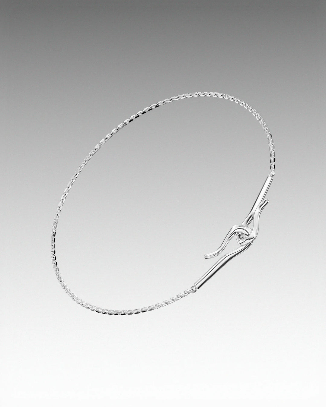 s925 double hook bracelet #B73