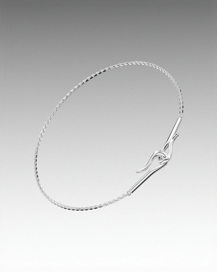 s925 double hook bracelet #B73