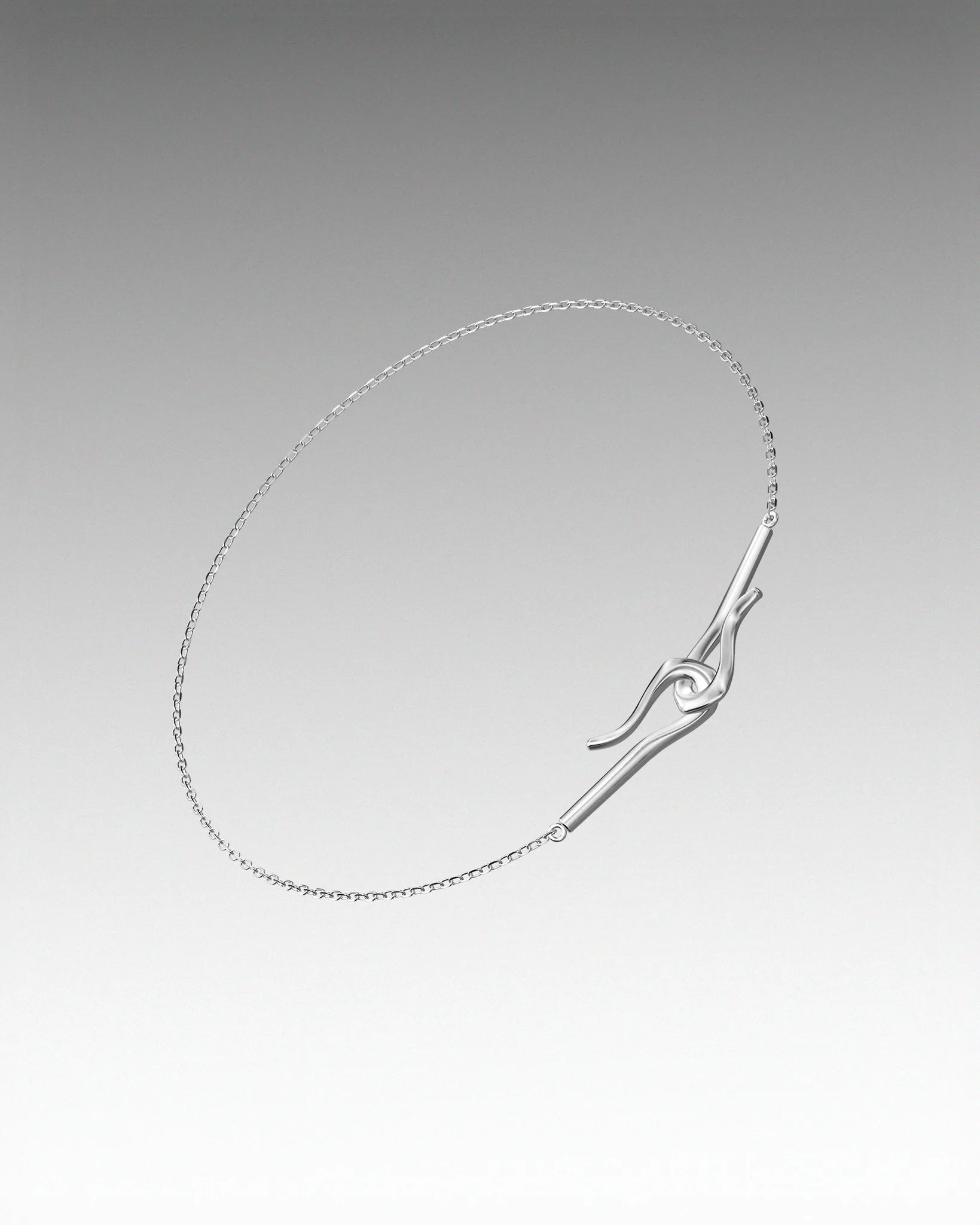 s925 double hook bracelet #B73
