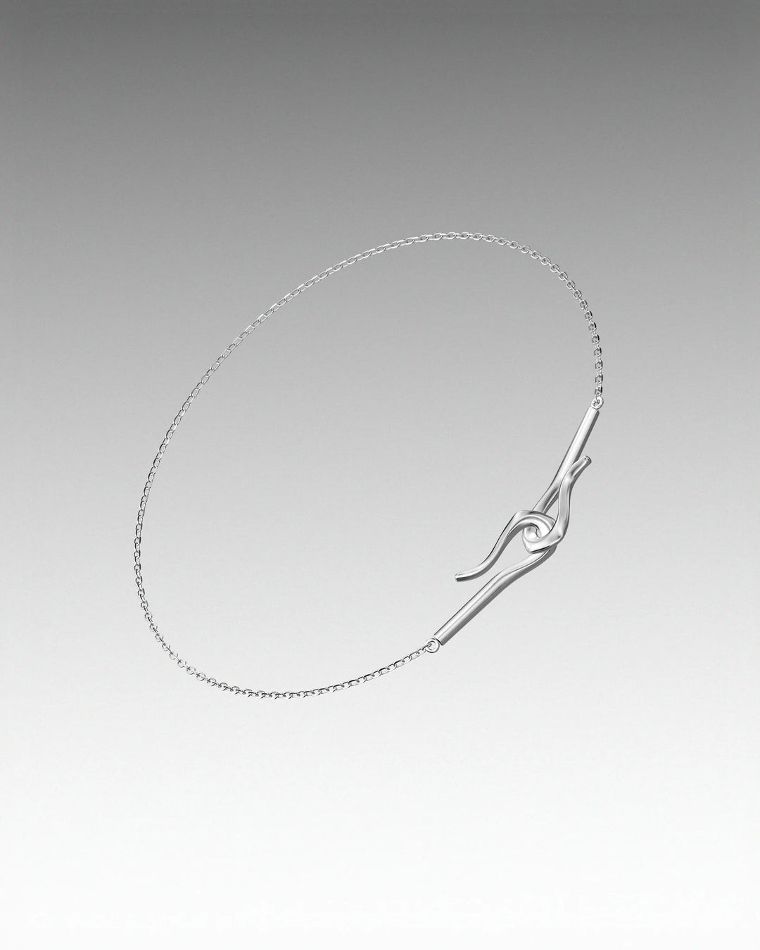 s925 double hook bracelet #B73