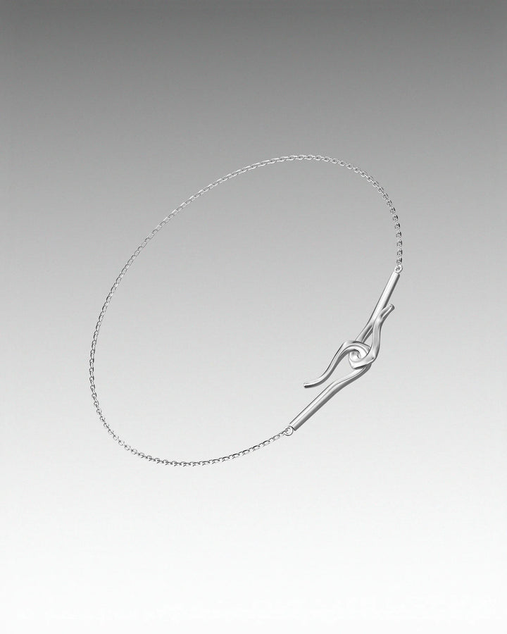 s925 double hook bracelet #B73