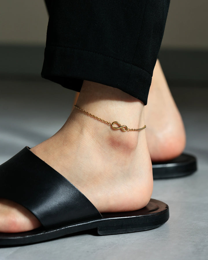 316L infinity anklet #B74