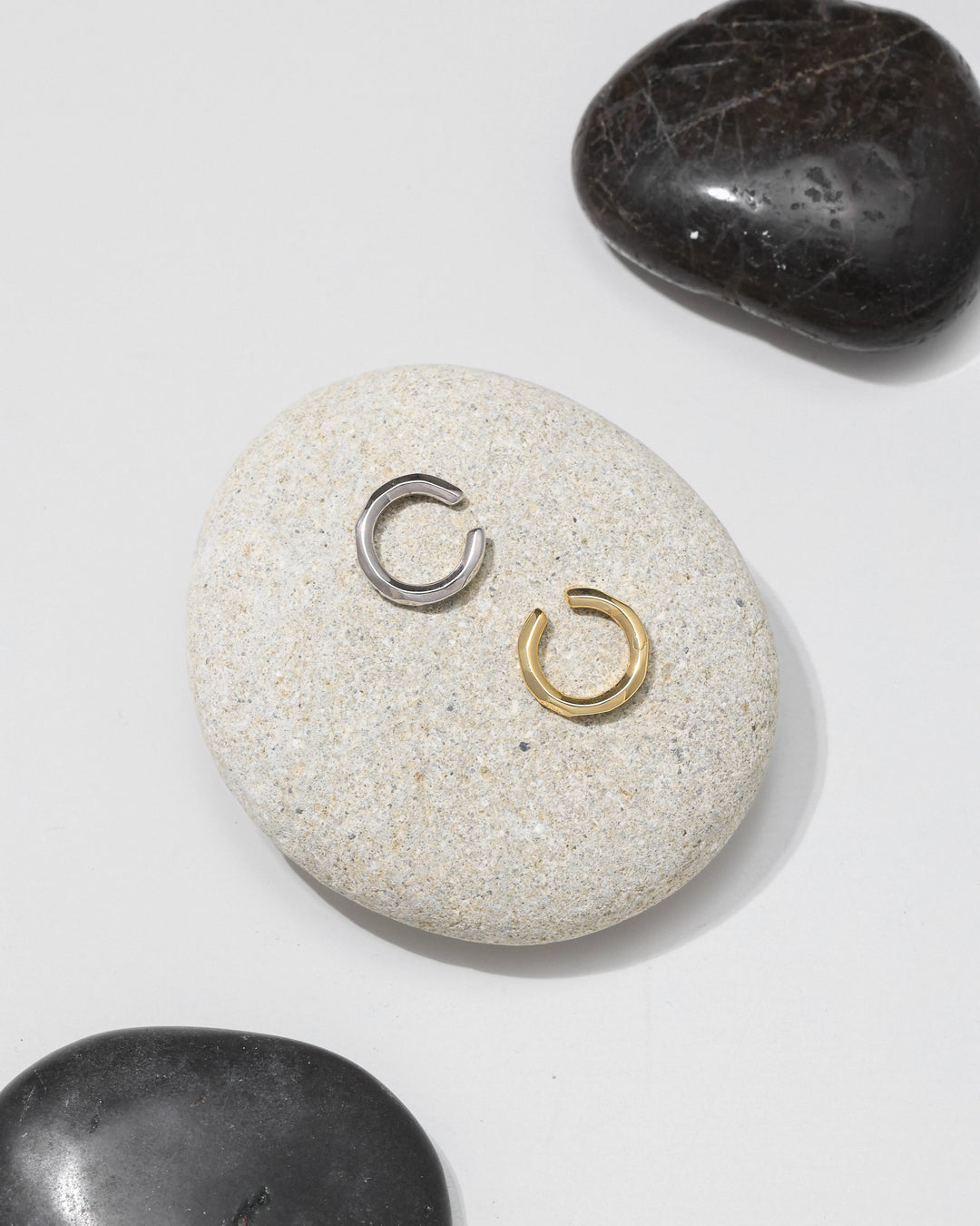 s925 cut earcuff #P28