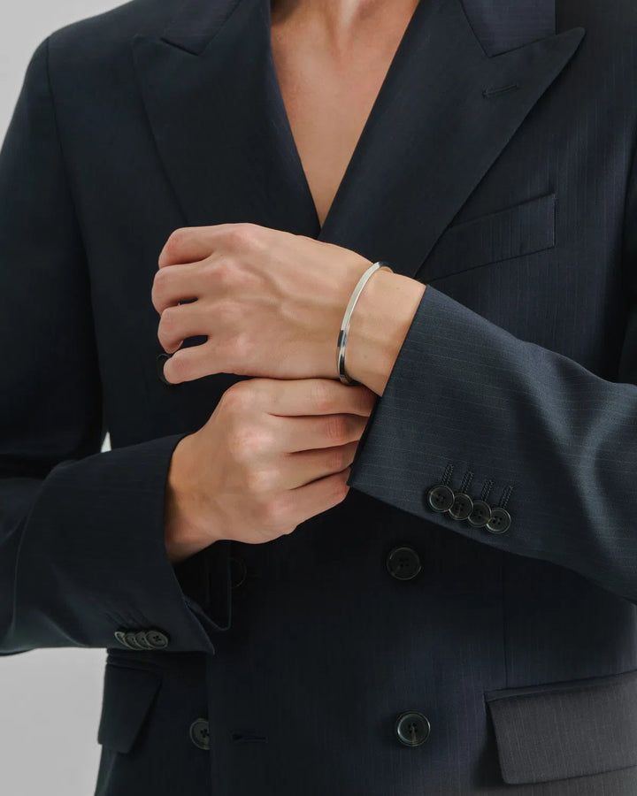 316L twist bangle #B40