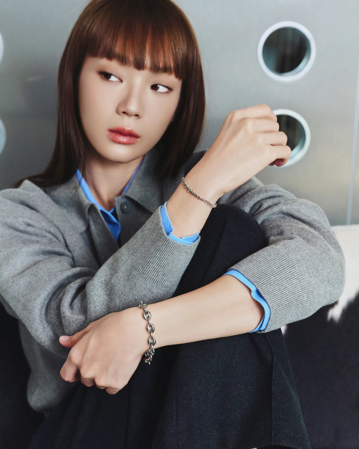 316L Arc chain bracelet #B63