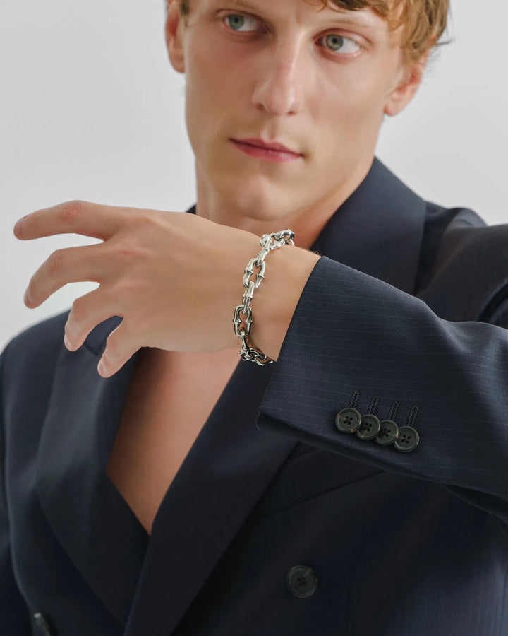 316L spiky chain bracelet #B64