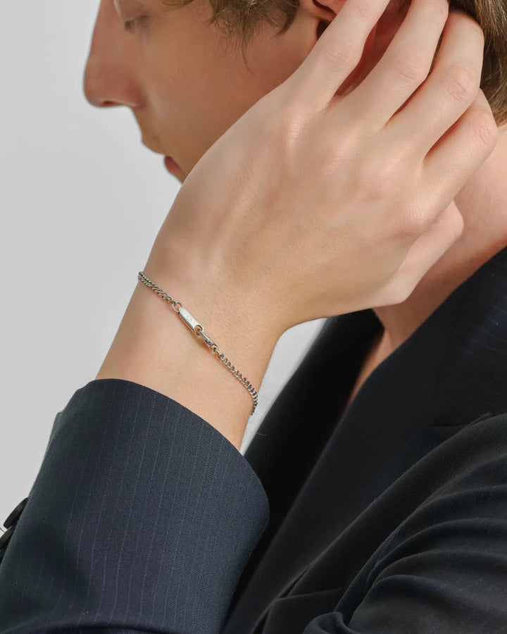 316L slim chain bracelet #B69