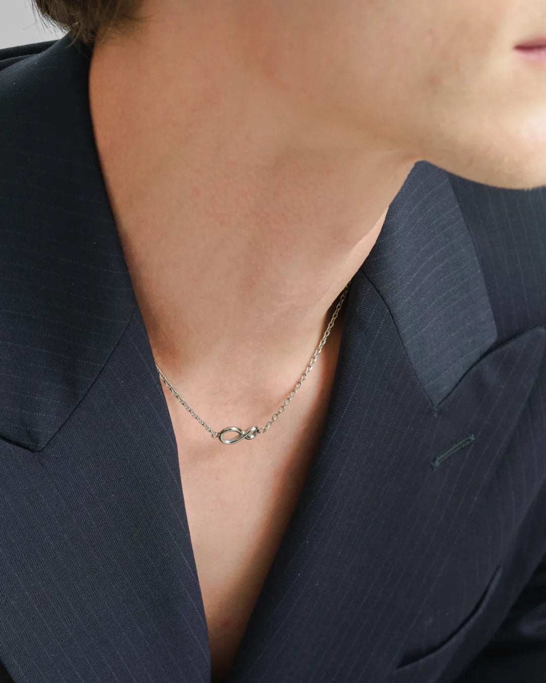 316L infinity necklace #N114