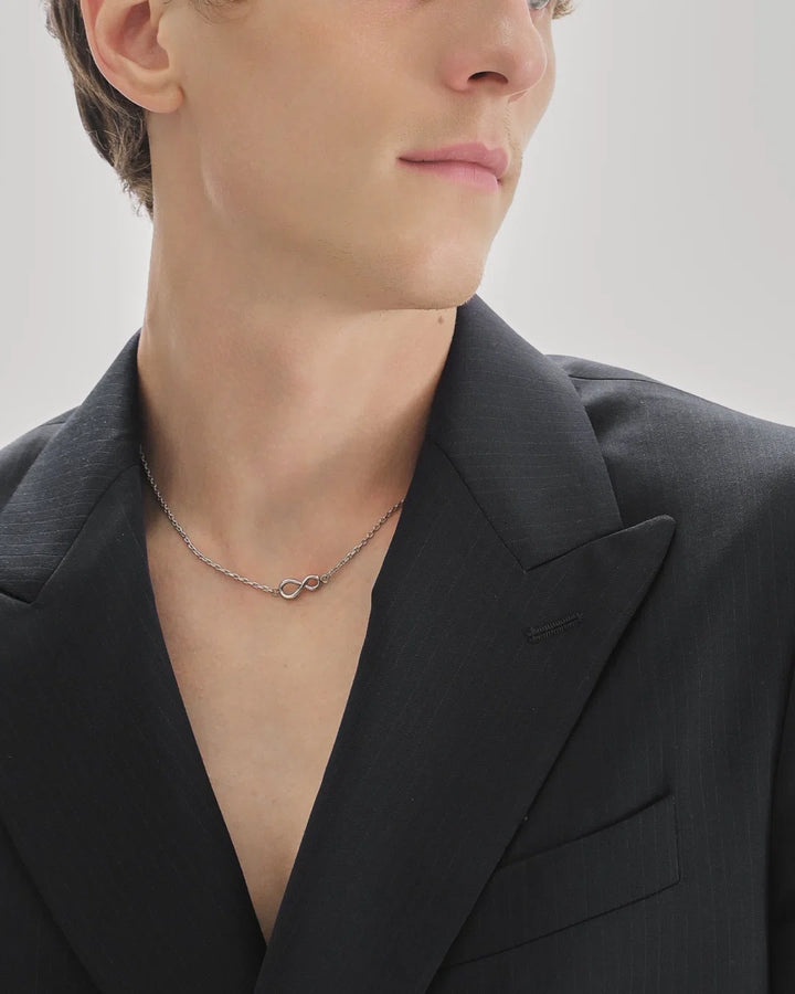 316L infinity necklace #N114