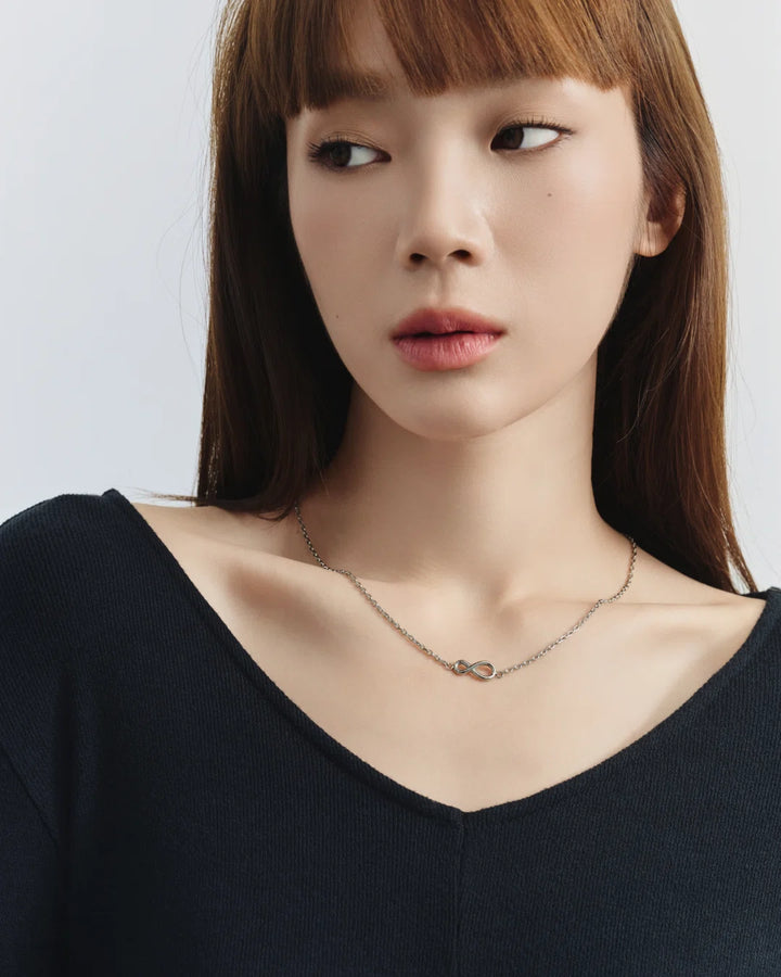 316L infinity necklace #N114