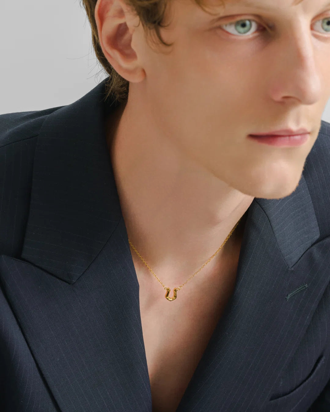 316L horseshoe necklace #N65