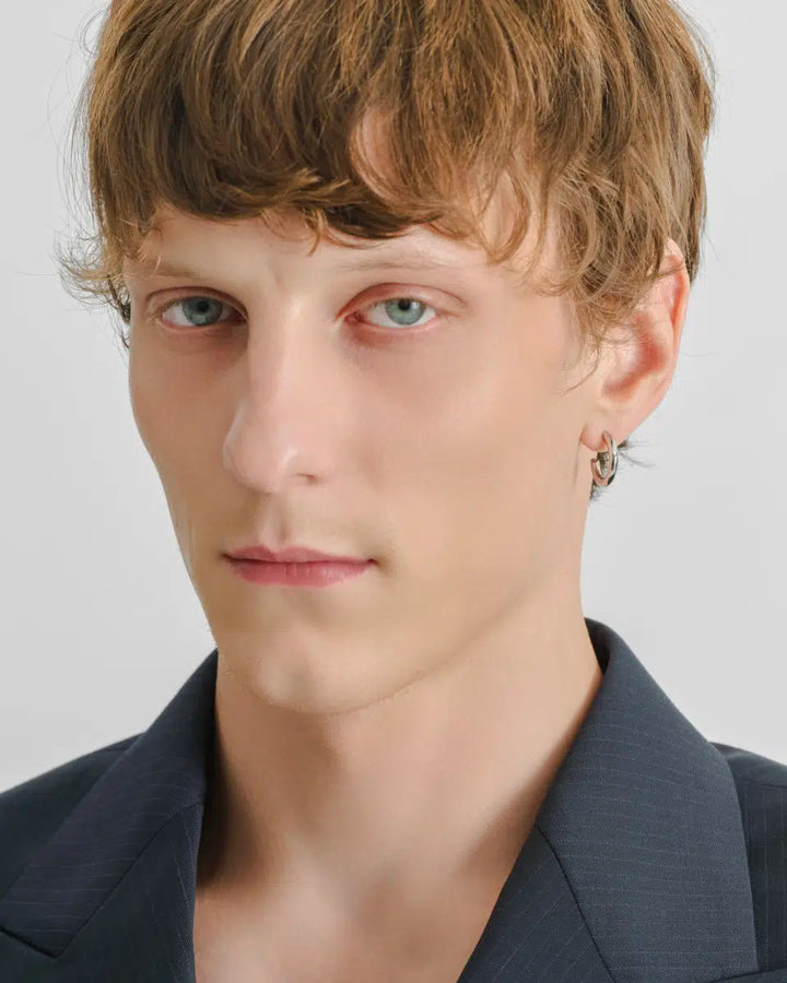 316L hoop pierce #P07