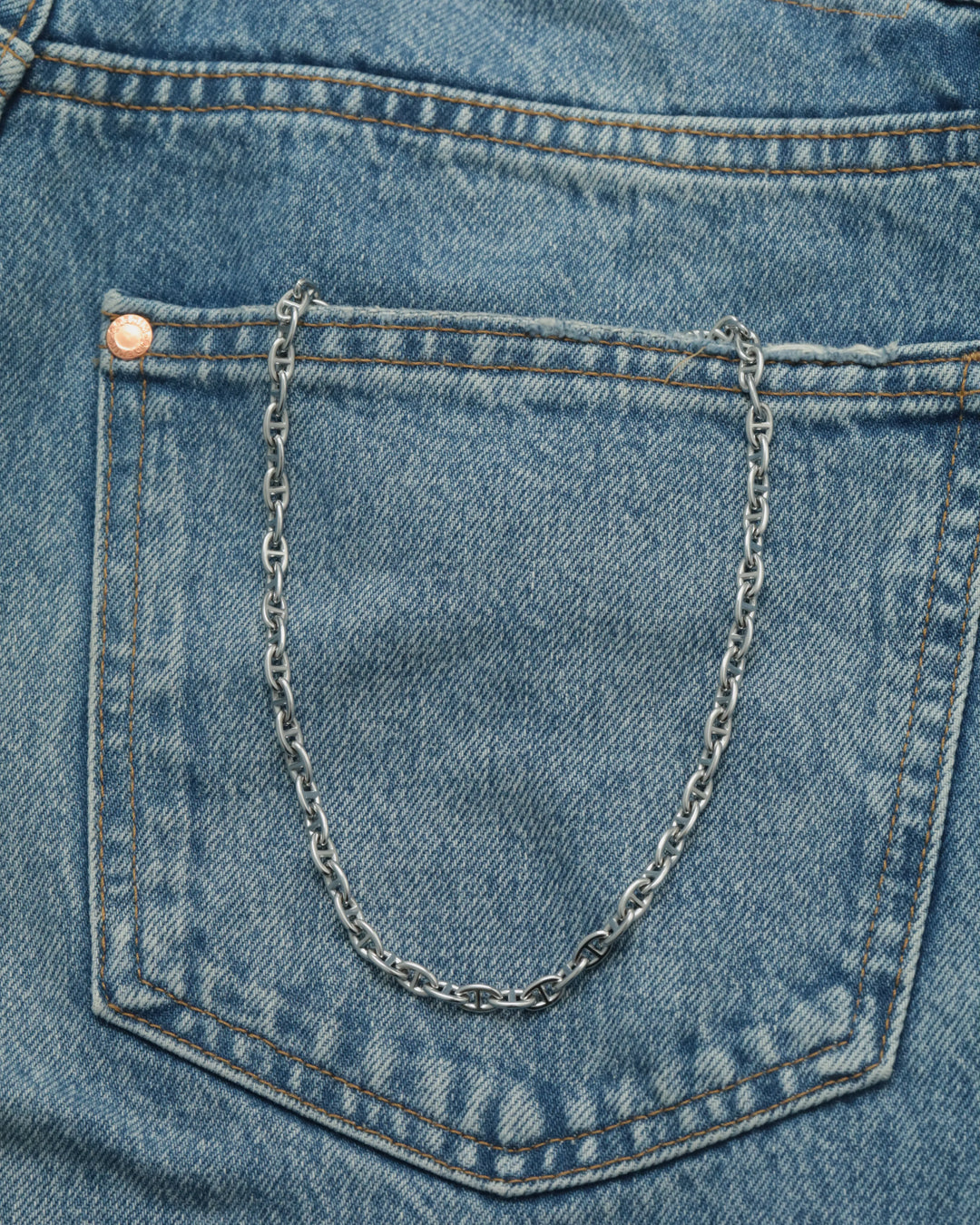 316L Anchor Necklace (5mm) #N108
