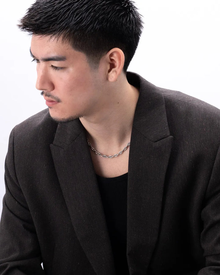 316L Anchor Necklace (5mm) #N108