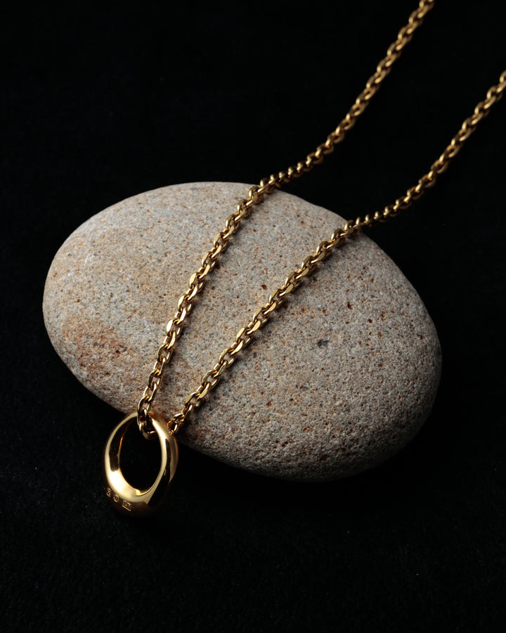 316L irregular circle necklace #N110