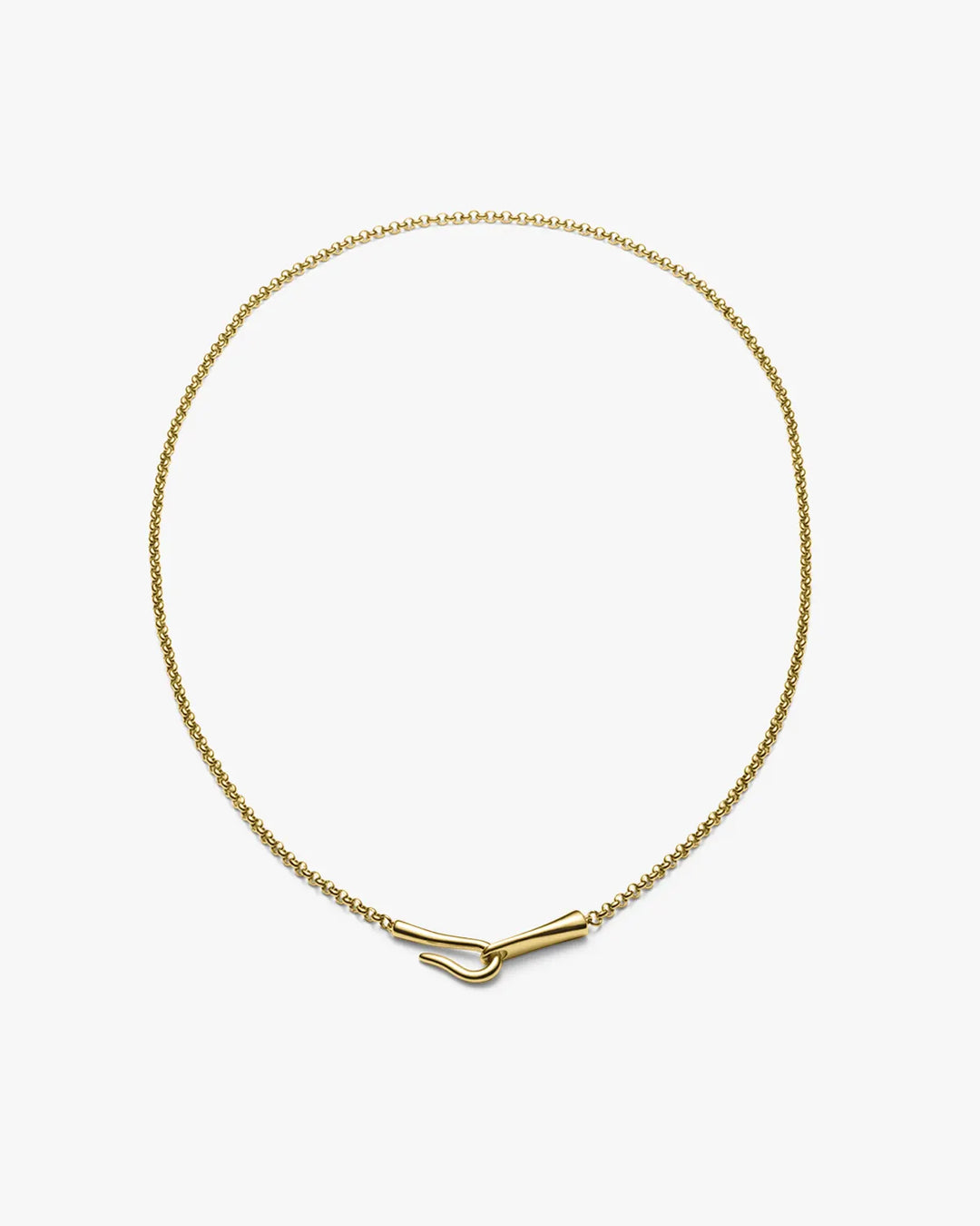 316L hook necklace #N111