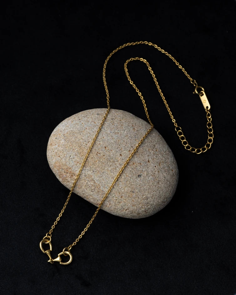 316L horse bit necklace #N112