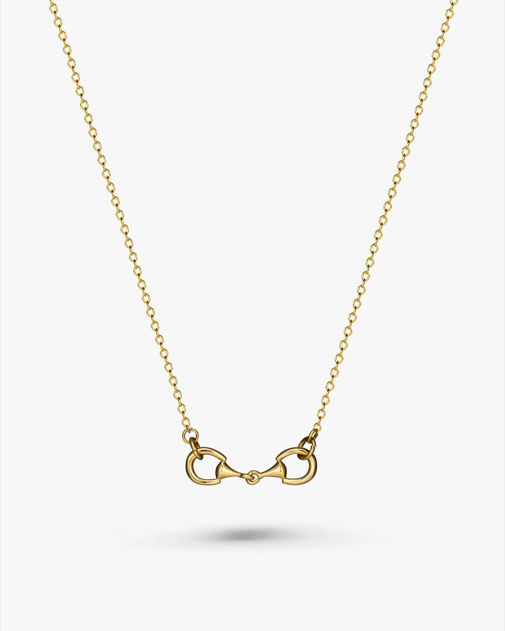 316L horse bit necklace #N112