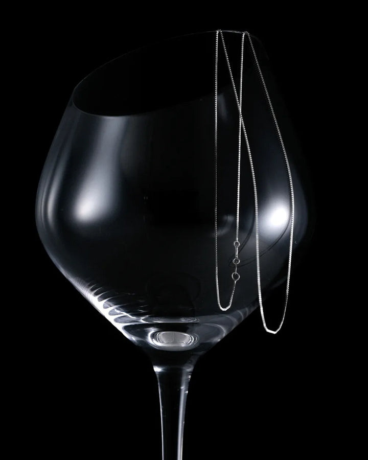 LOSEFORD ボックスチェーンネックレス s925シルバー メンズ ネックレス