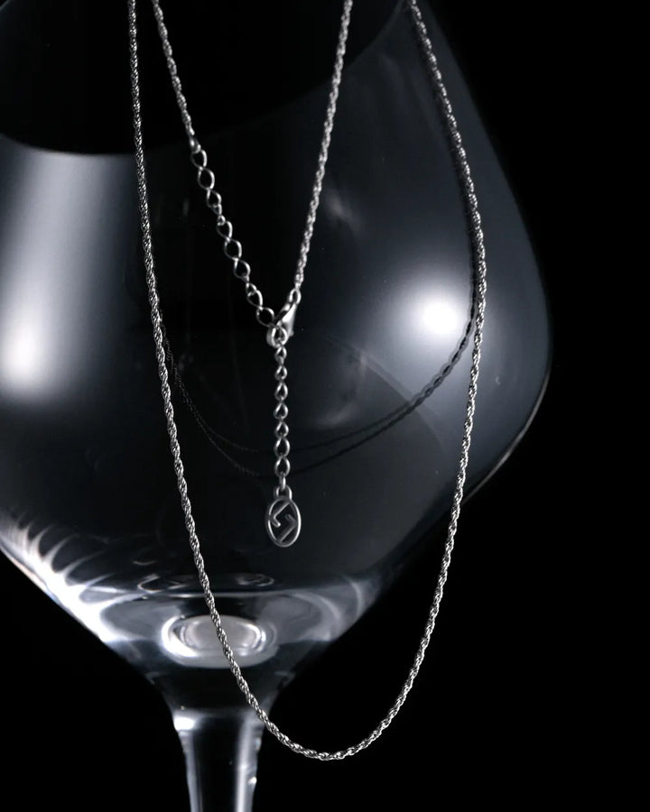 LOSEFORD ロープネックレス s925シルバー メンズ ネックレス