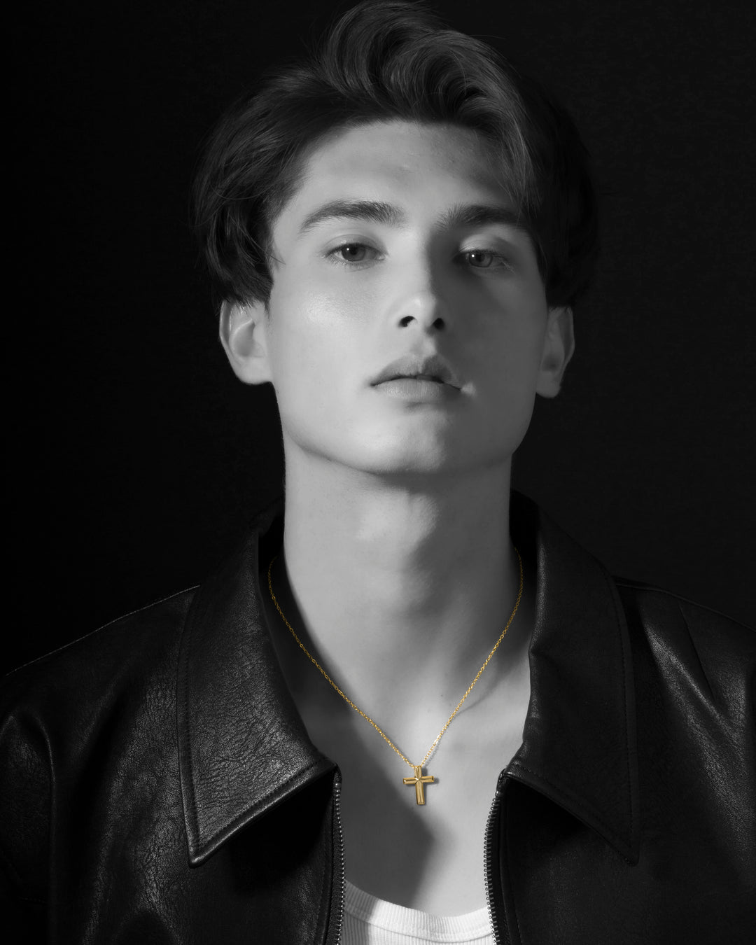 316L cross necklace #N54