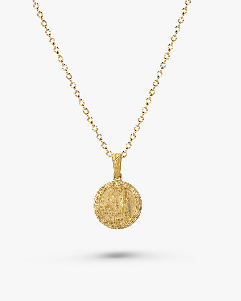 316L hawaiian coin necklace #N55 – LOSE FORD