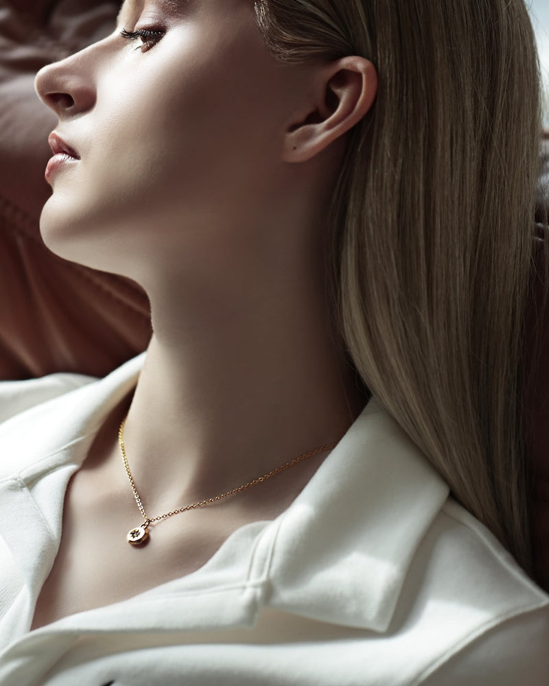 316L sun necklace #N62