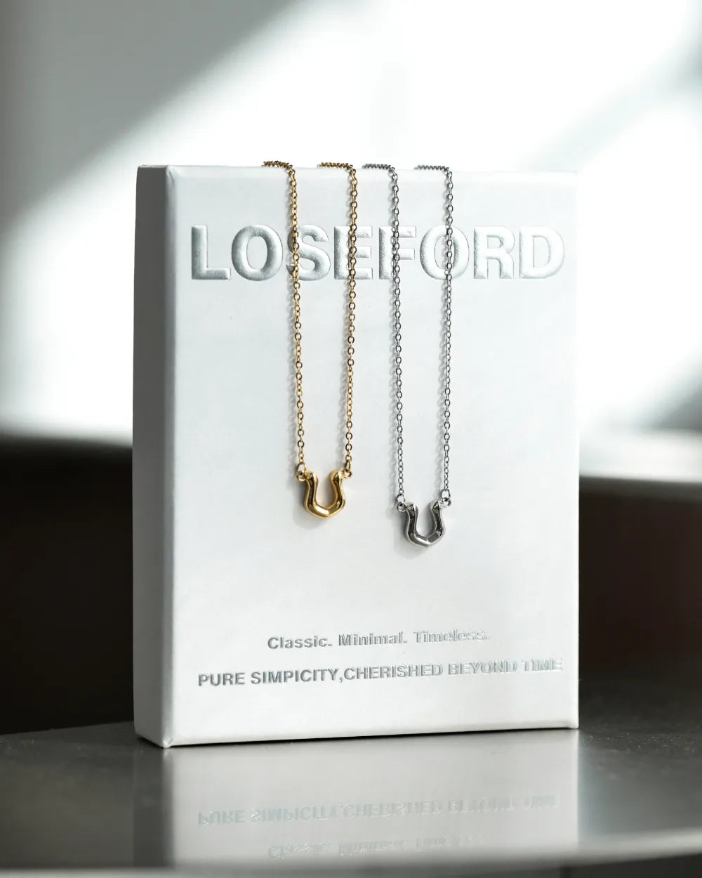 316L horseshoe necklace #N65