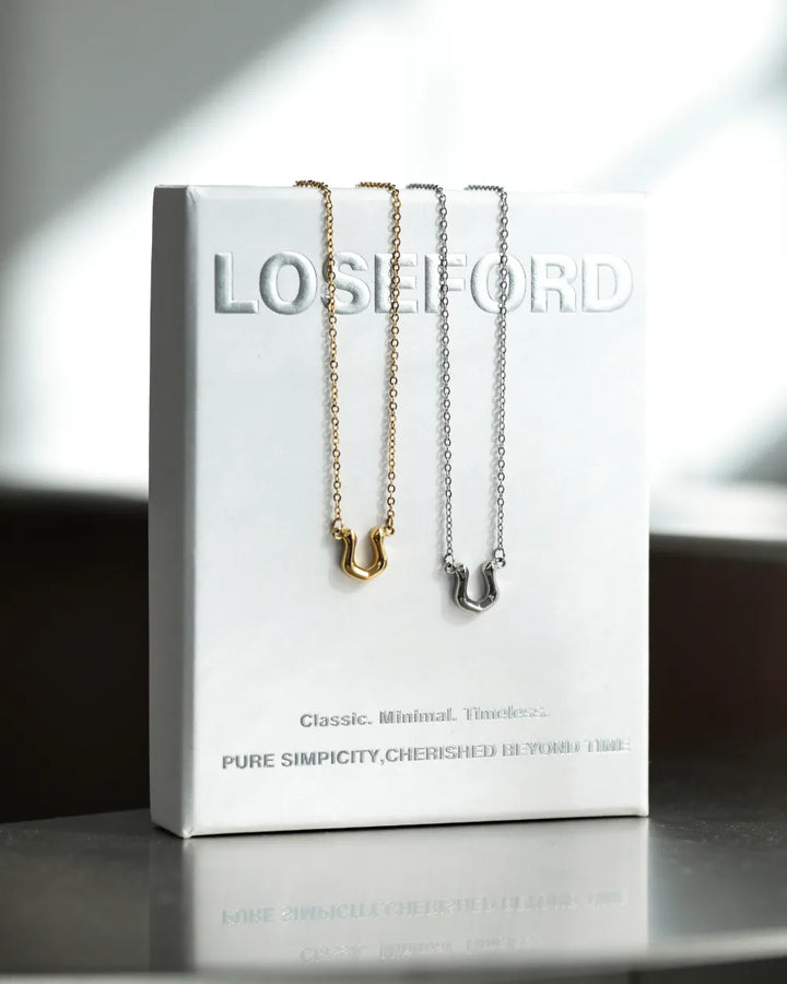316L horseshoe necklace #N65