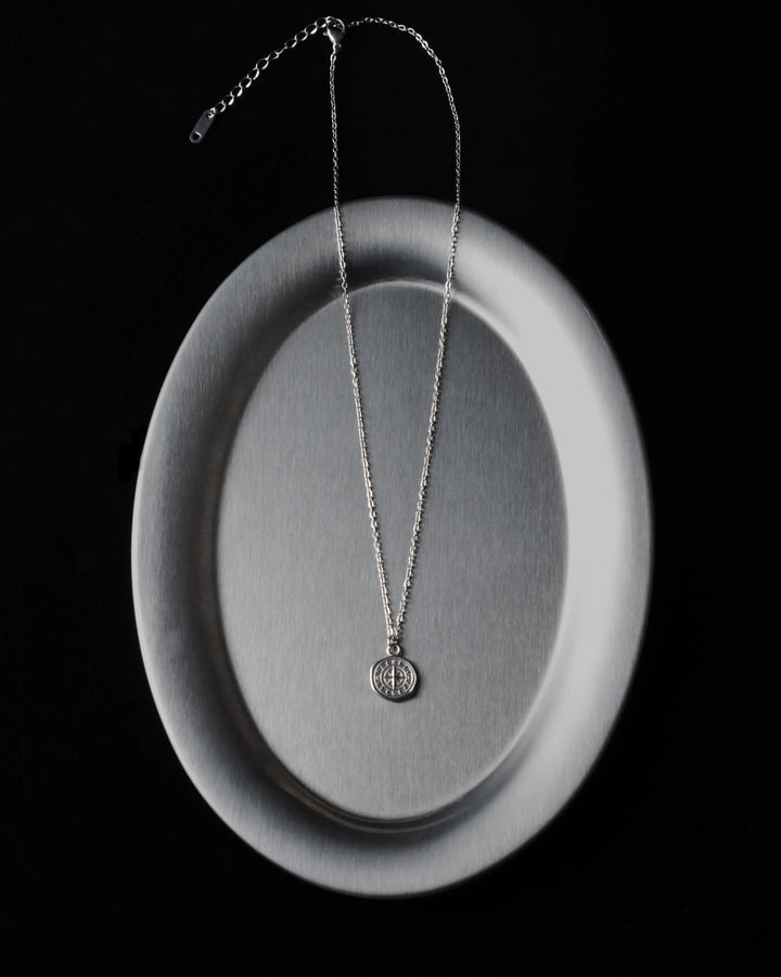 316L compass necklace #N75
