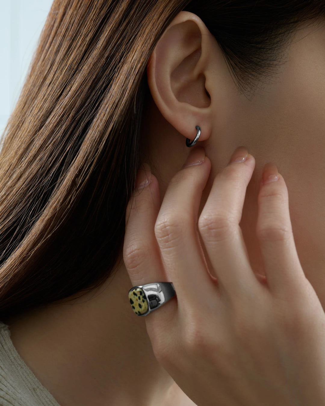 315L Mini hoop pierce #P27