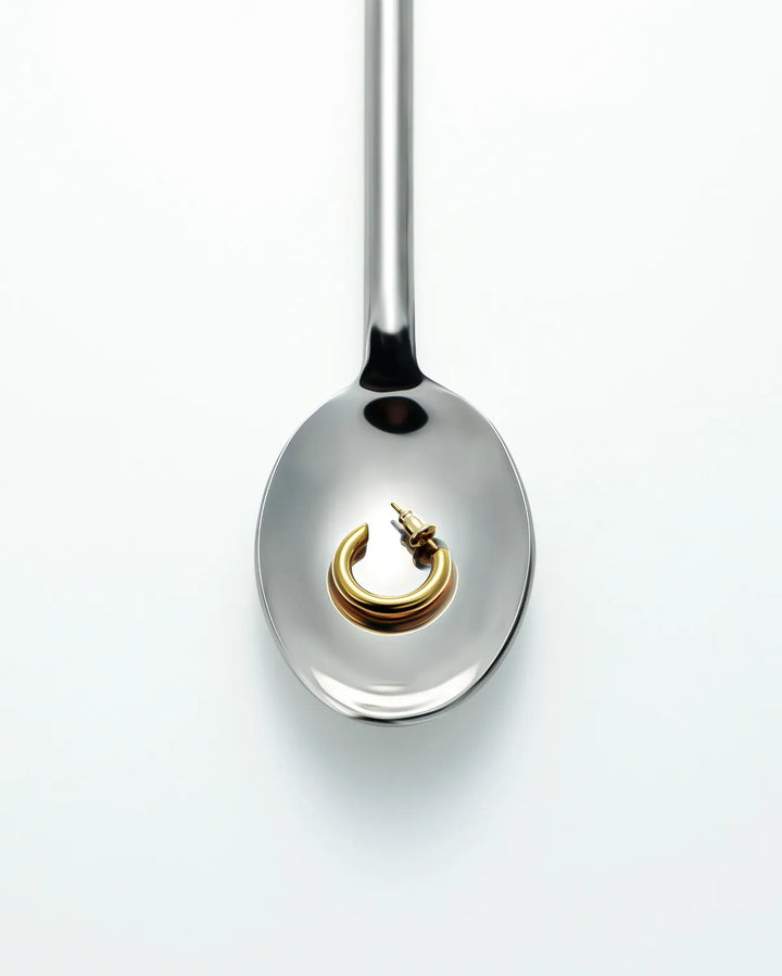316L hoop pierce #P07